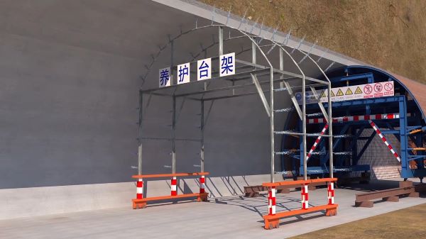 商丘隧道施工动画制作公司 - 隧道施工工艺和施工方法 - 隧道施工汇报动画视频 - bim 工程施工动画